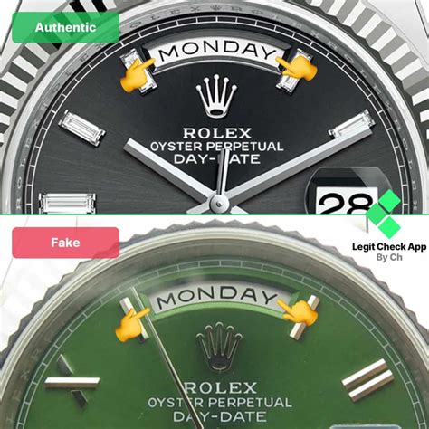 rolex day date originale verifica|rolex day date authentication.